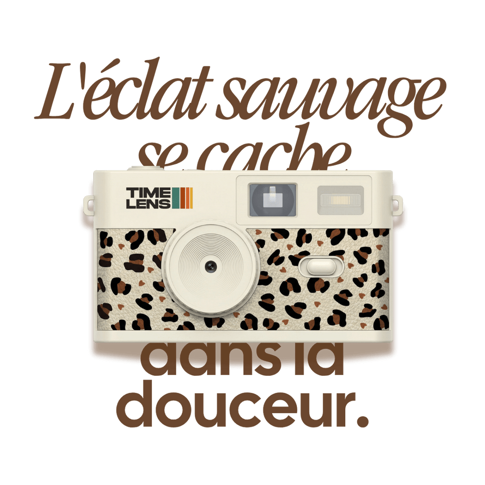 Appareil photo TimeLens® Cream Leopard