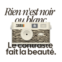 Appareil photo TimeLens® Cream Zebra