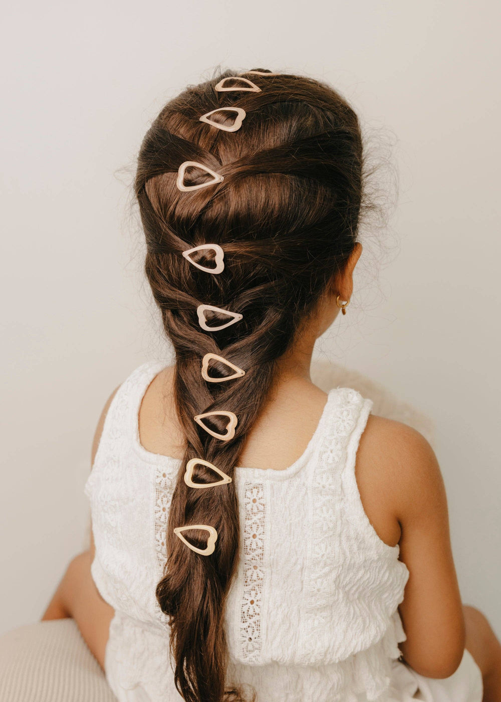 Pinces à cheveux Glitter Sweetheart - Multicolore