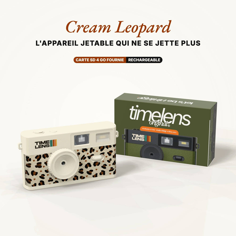 Appareil photo TimeLens® Cream Leopard
