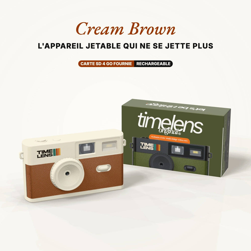 Appareil photo TimeLens® Cream Brown