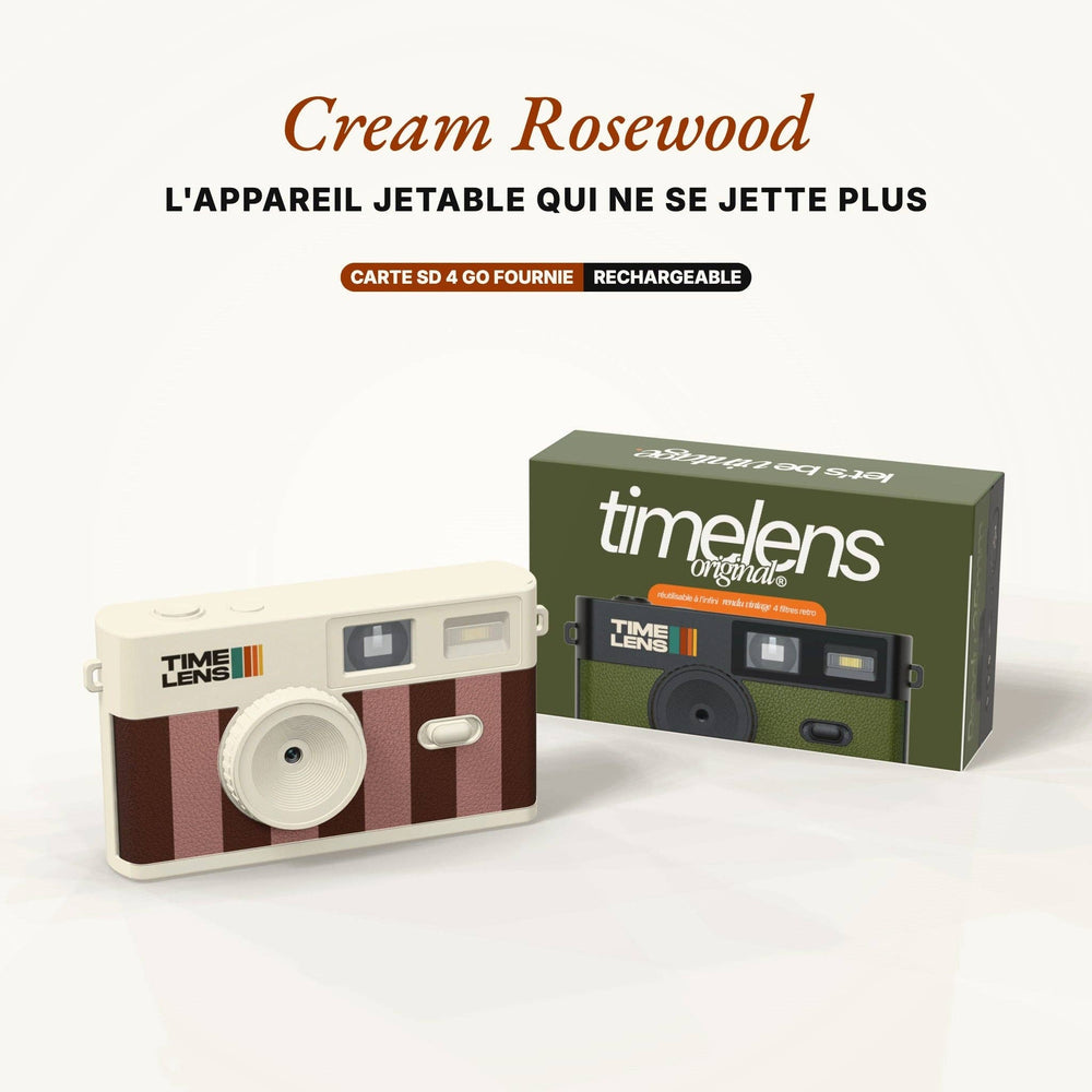 Appareil photo TimeLens® Cream Rosewood