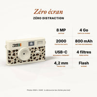 Appareil photo TimeLens® Cream Leopard