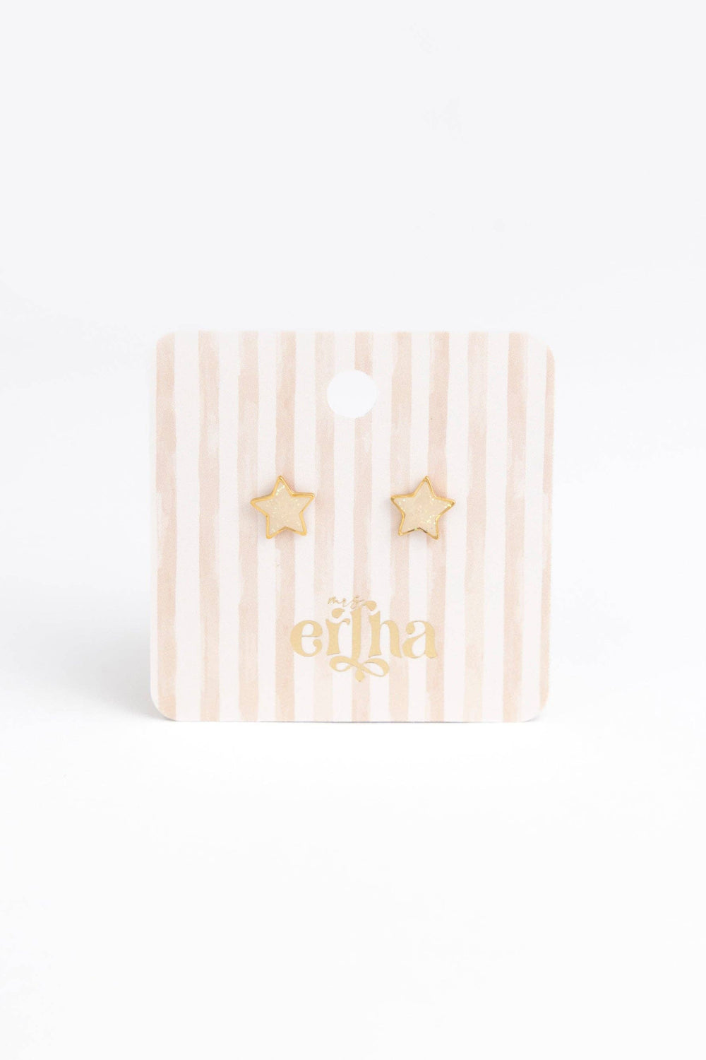 Boucles d'oreilles clous - Étoile Scintillante