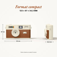 Appareil photo TimeLens® Cream Brown