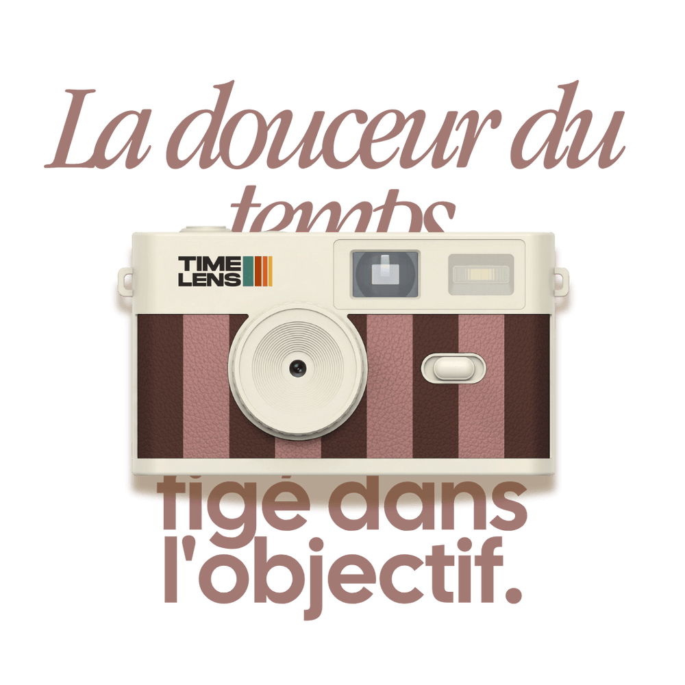 Appareil photo TimeLens® Cream Rosewood