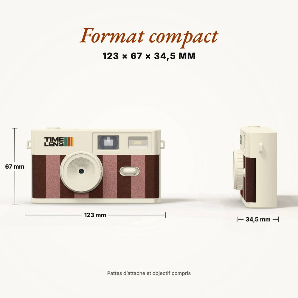 Appareil photo TimeLens® Cream Rosewood