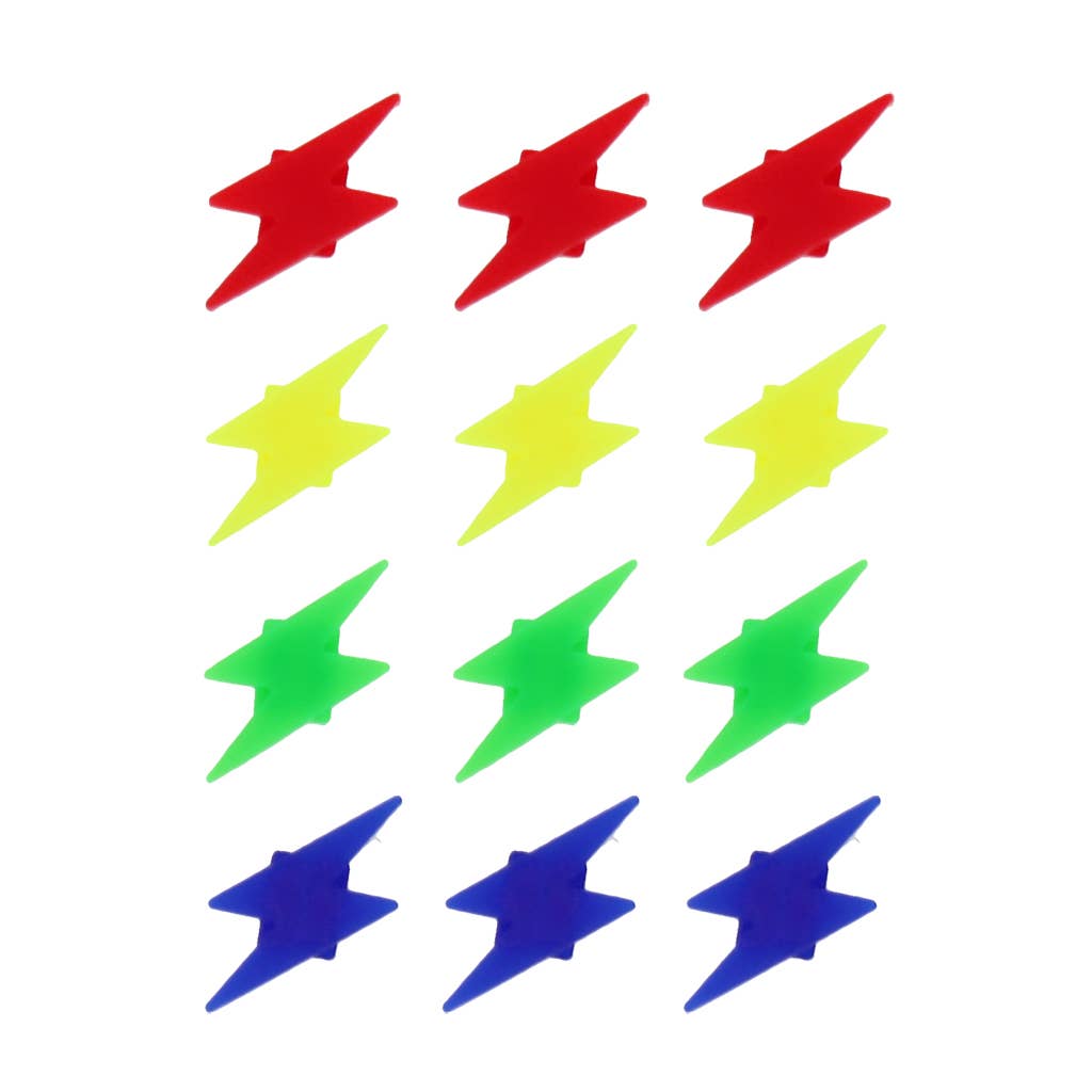 Décorations de rayons de vélo - Éclairs