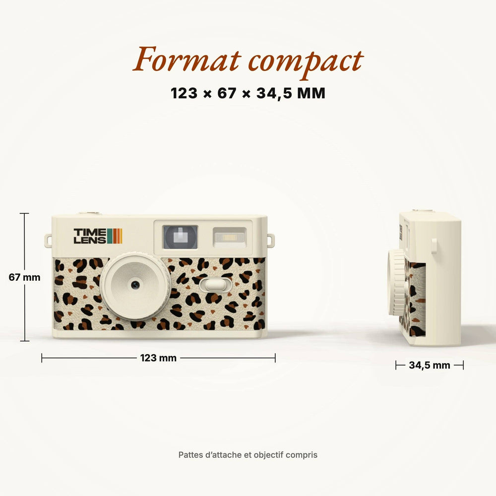 Appareil photo TimeLens® Cream Leopard