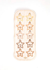 Pinces à cheveux pailletées Starlight - Multicolore