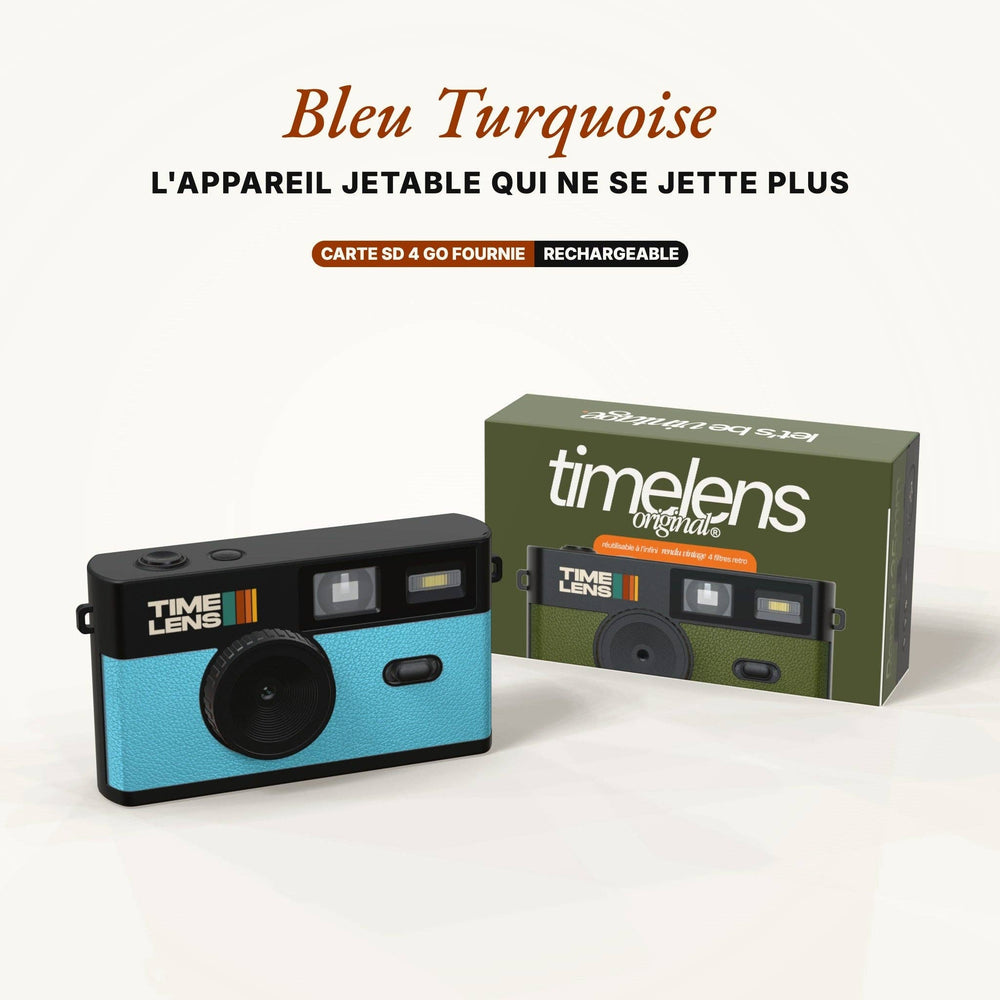 Appareil photo TimeLens® Bleu Turquoise