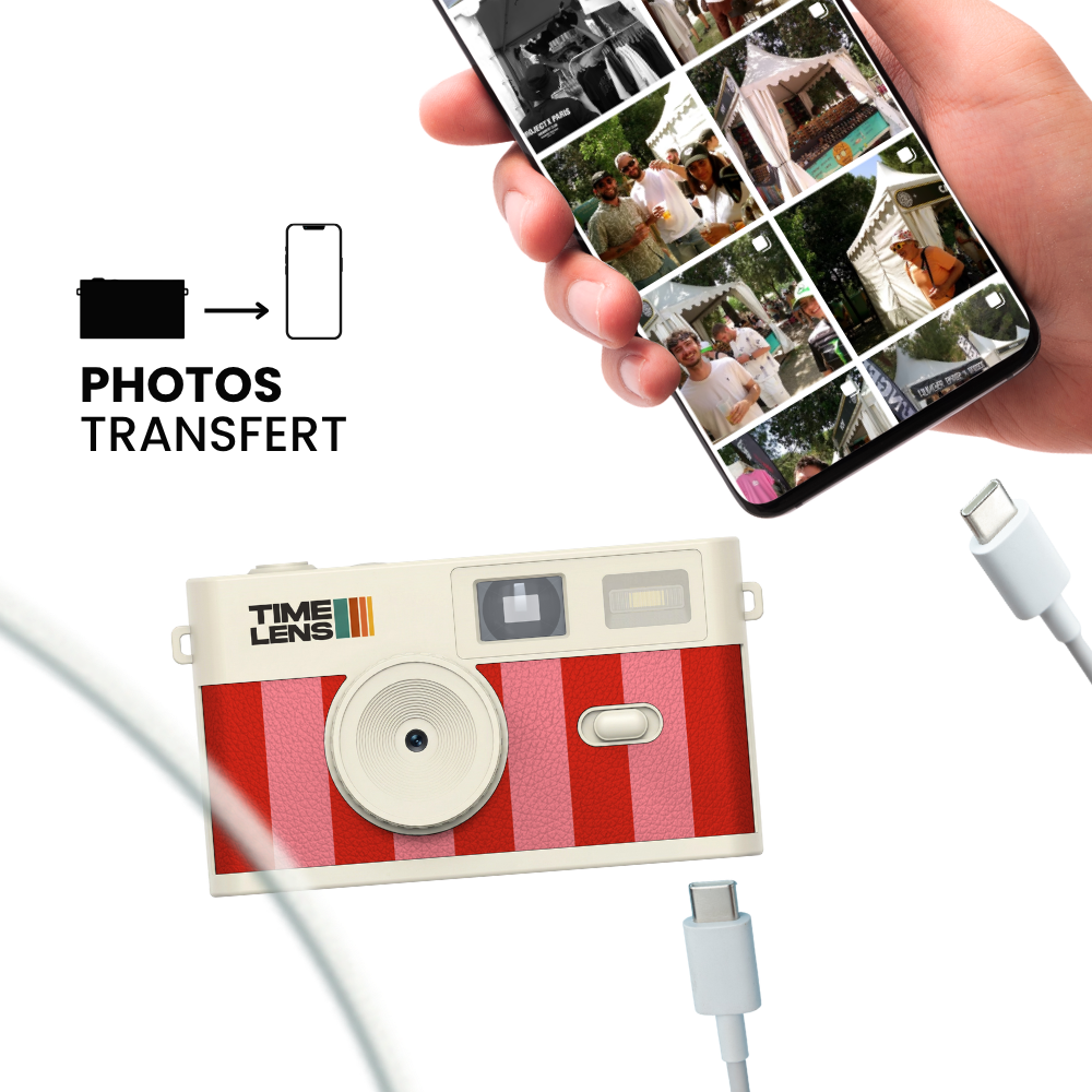Appareil photo TimeLens® Cream Candy