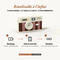 Appareil photo TimeLens® Cream Rosewood
