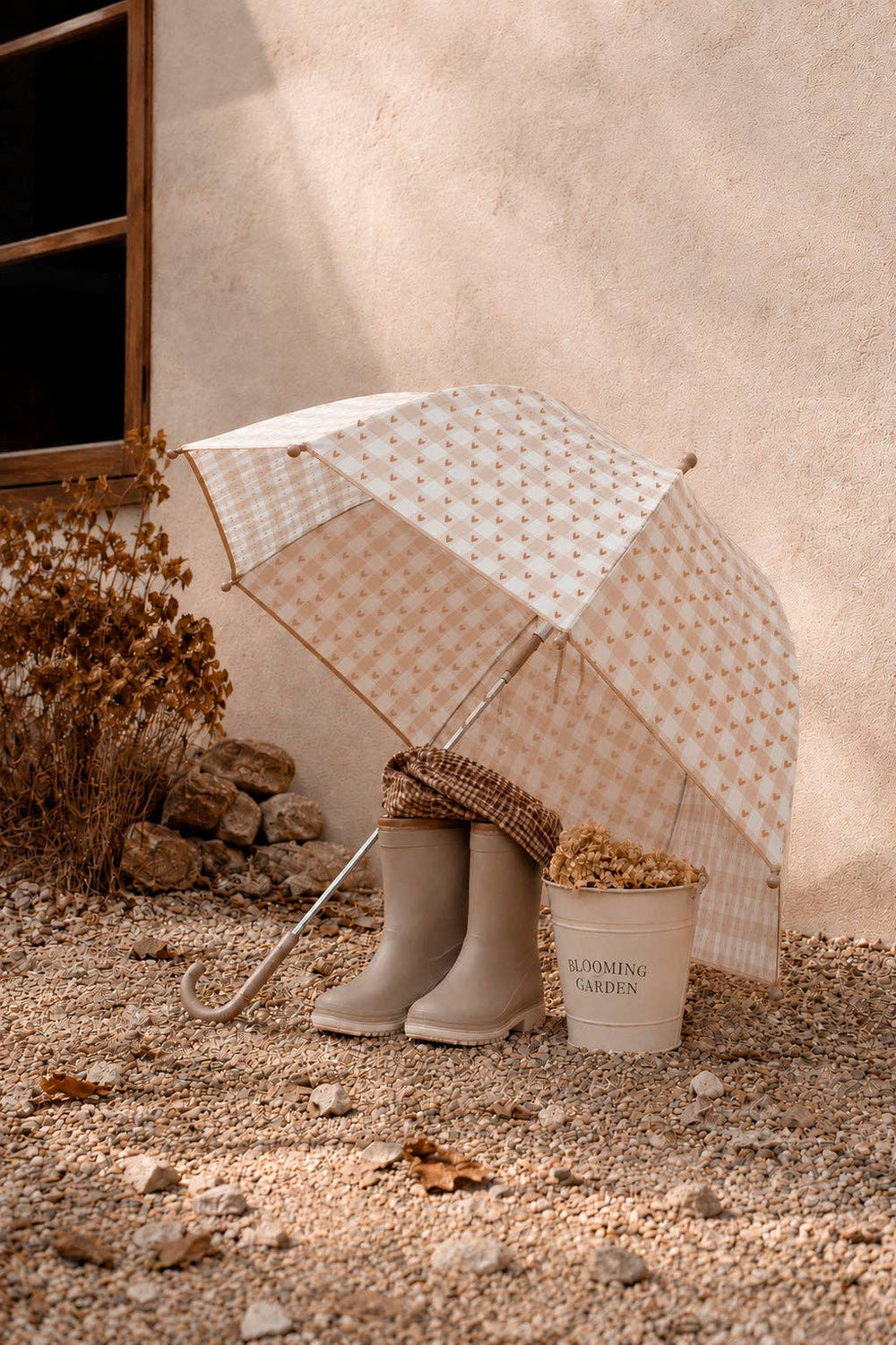 Coquelicots - Parapluies pour enfants - Carreaux en forme de cœur