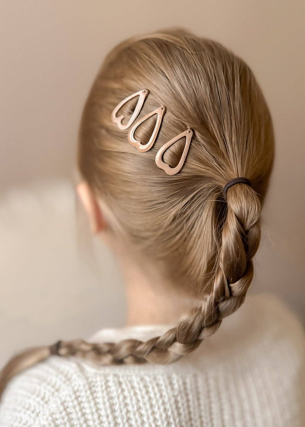 Pinces à cheveux Glitter Sweetheart - Multicolore